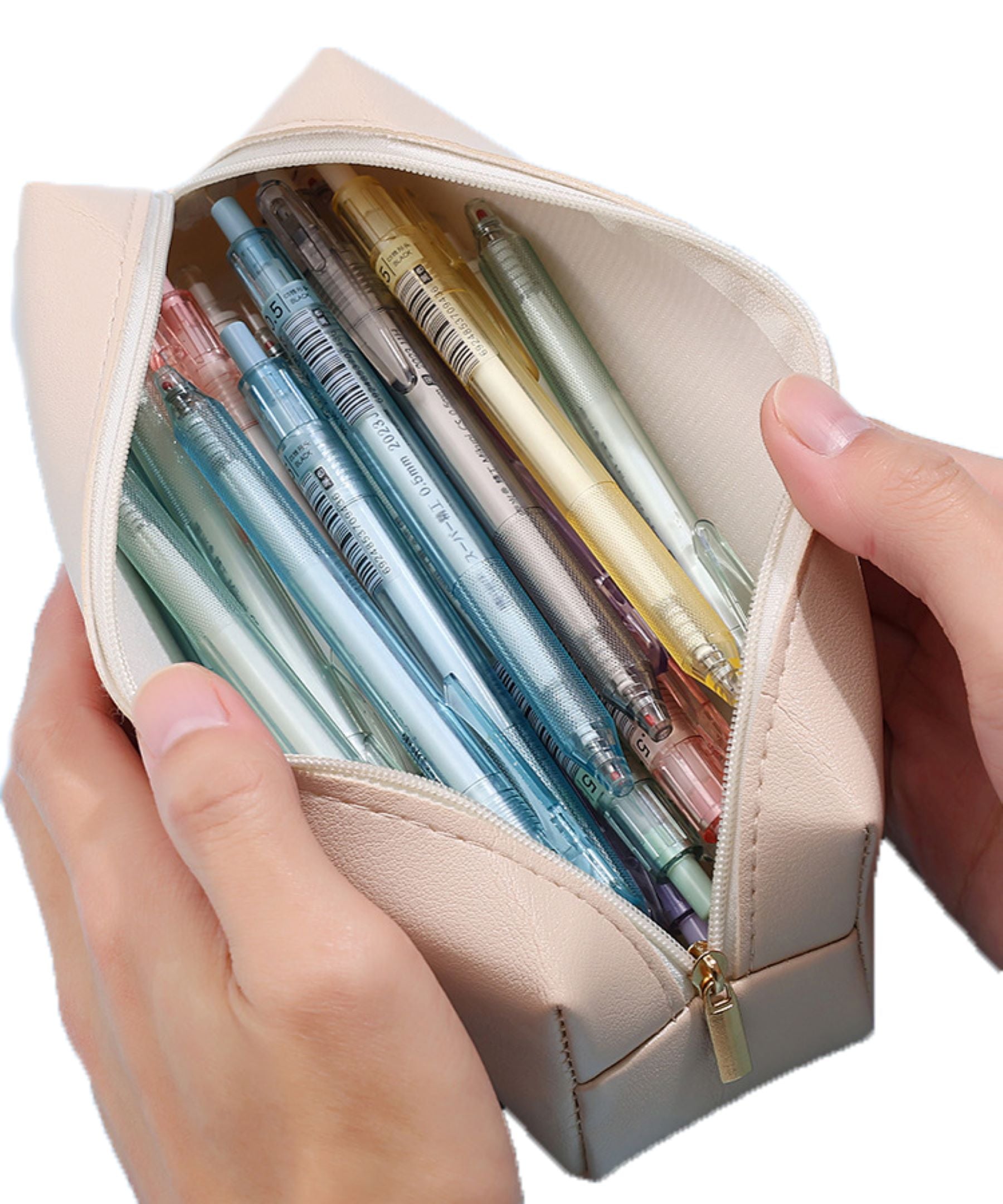 Premium Leather Stationery Pencil Case