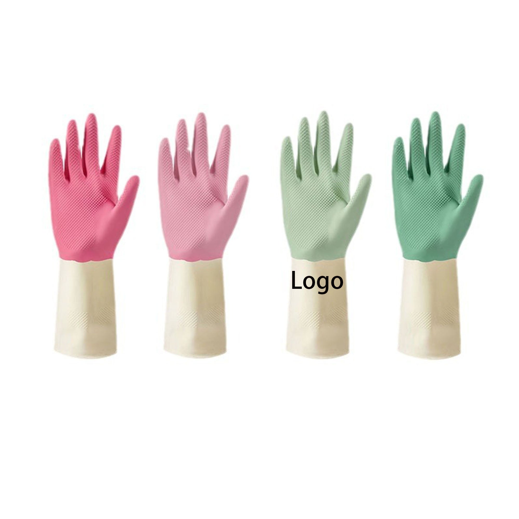 Dishwashing Latex Rubber Gloves