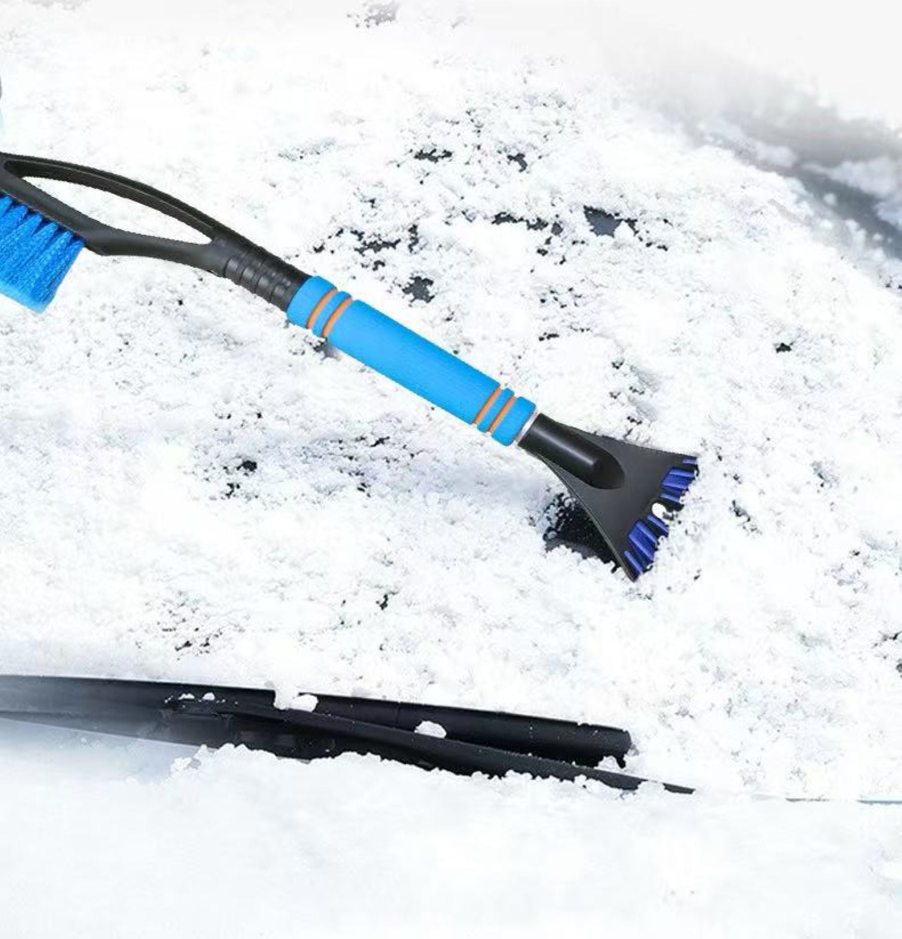 Vehicle Two-In-One Snow Removal Tool