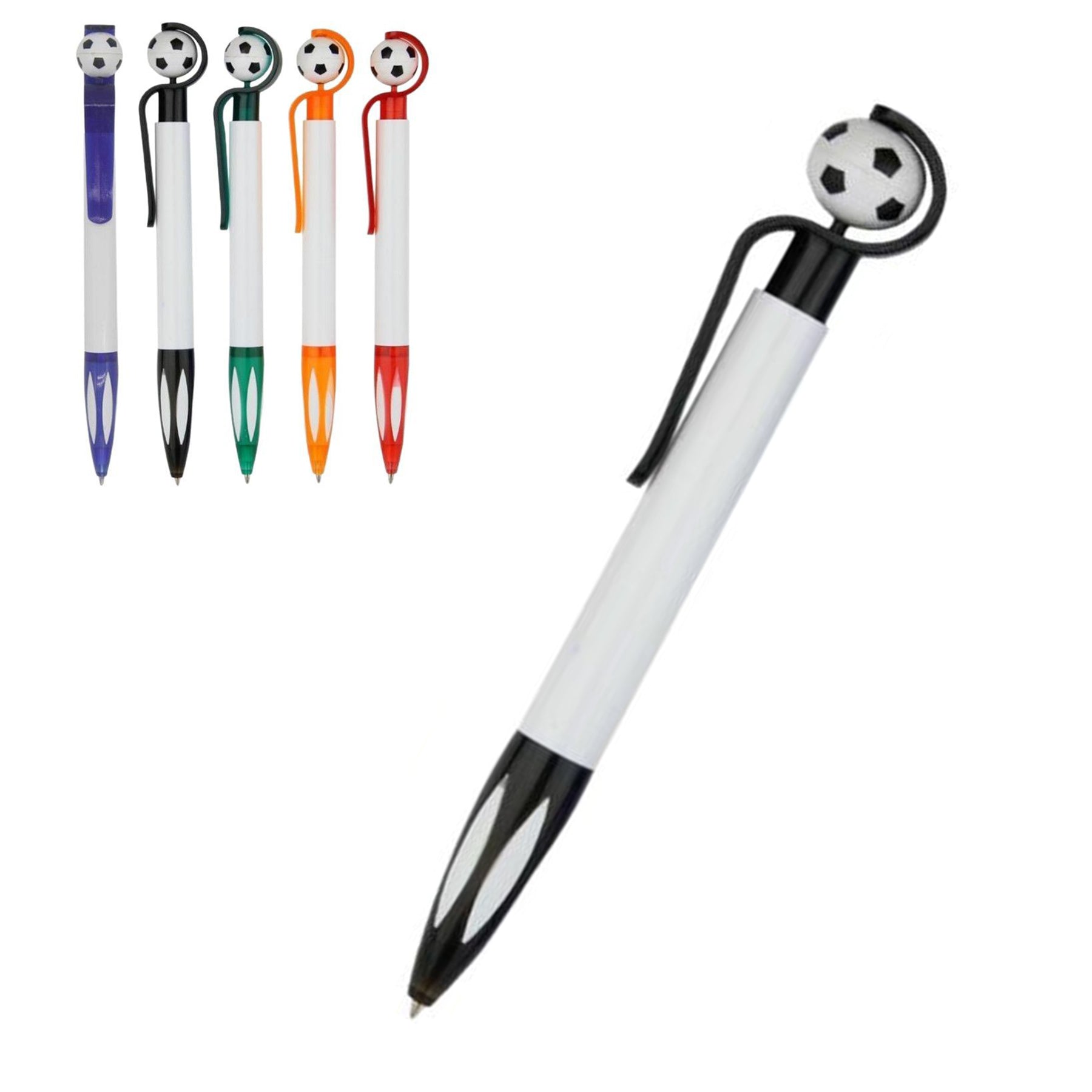 Cartoon Shaped Plastic Soccer Ball with Ballpoint Pen