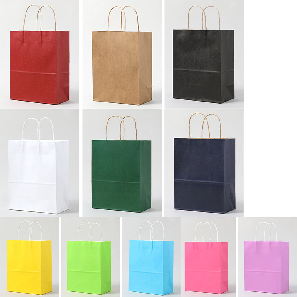 Customized Kraft Paper Gift Bags