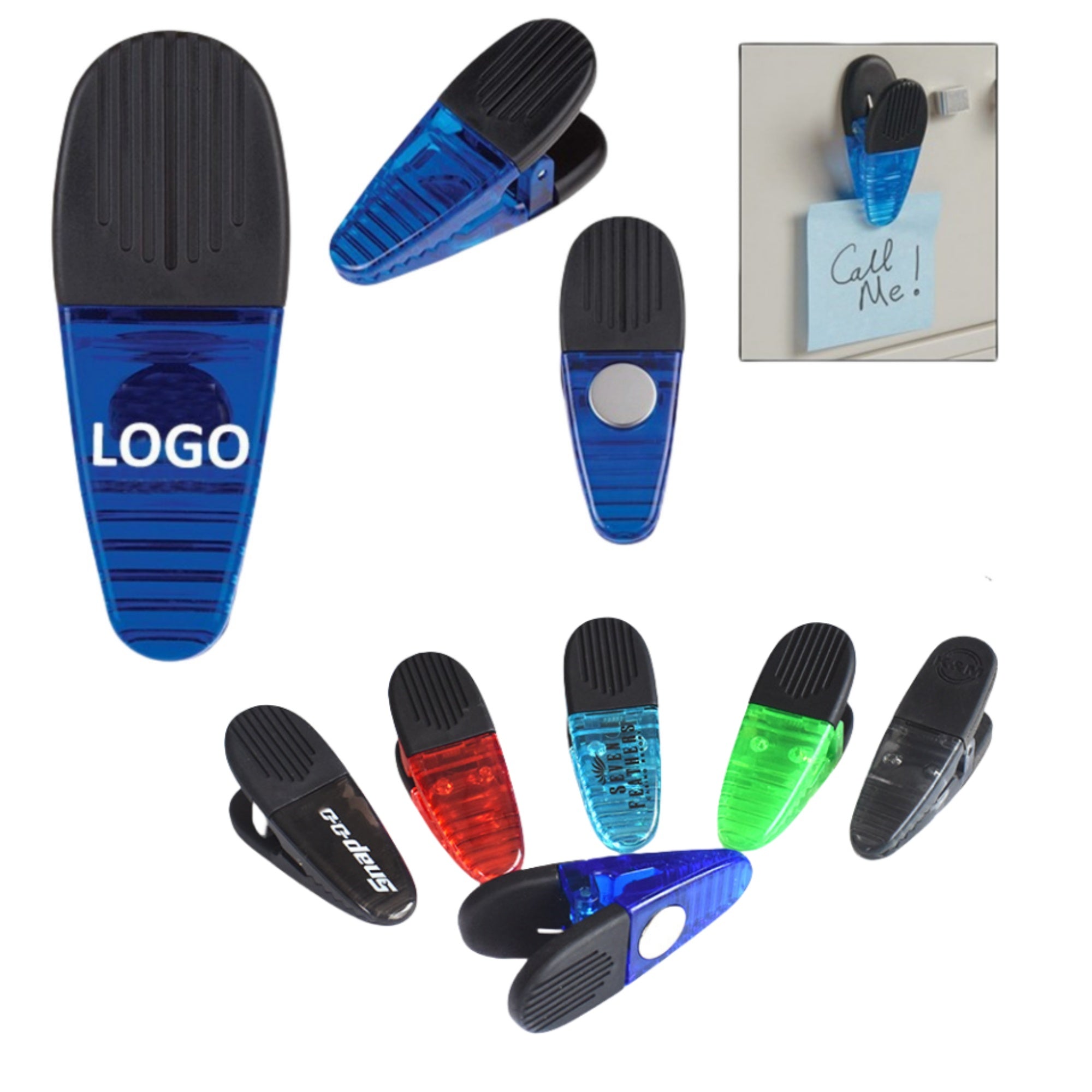 Magnetic Transparent Plastic Clip