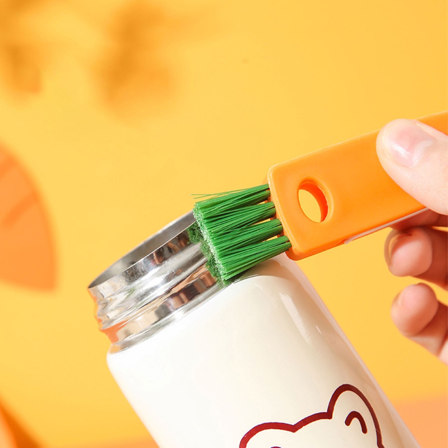 Precision Cup Lid Scrubber Brush