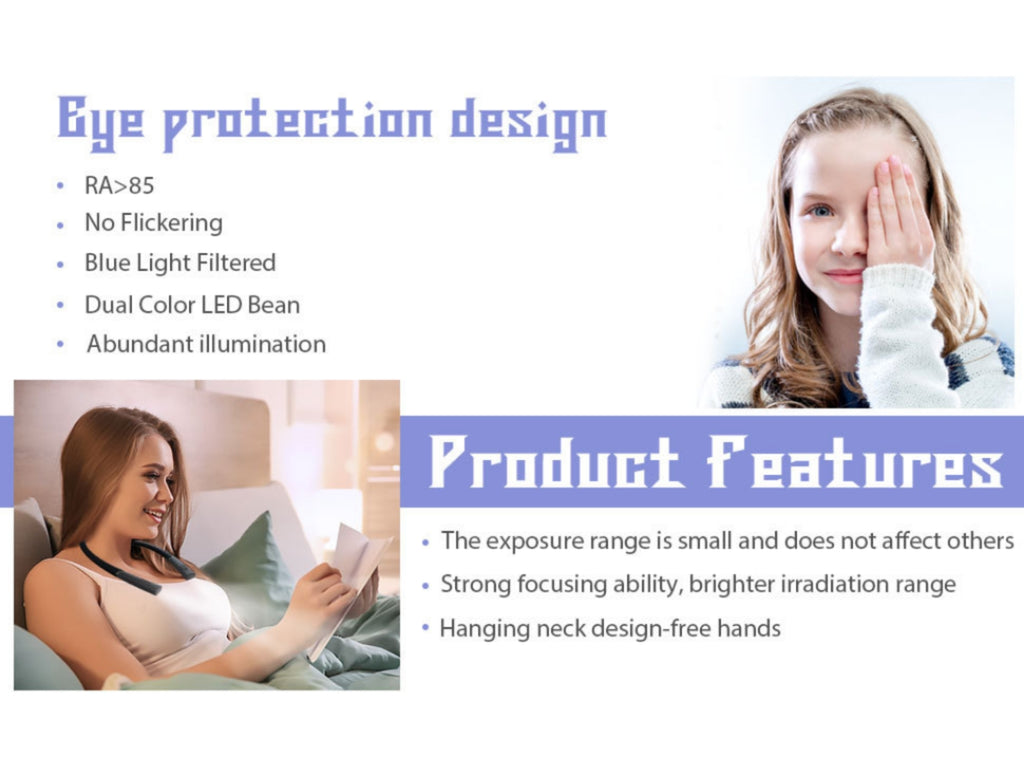 Neck Hanging Night Reading Light