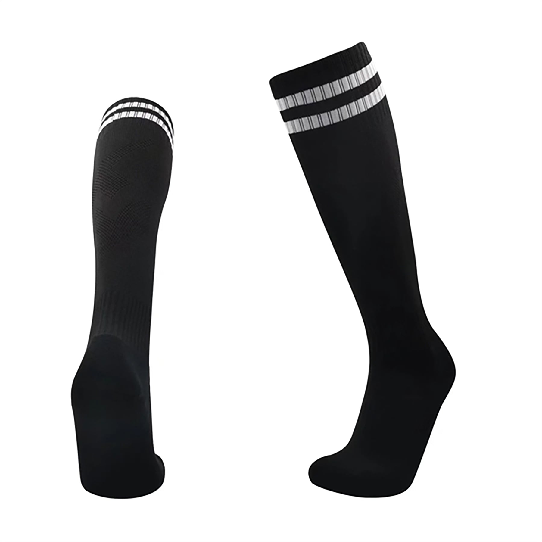 Sports Football Athletic High Tube Striped Socks