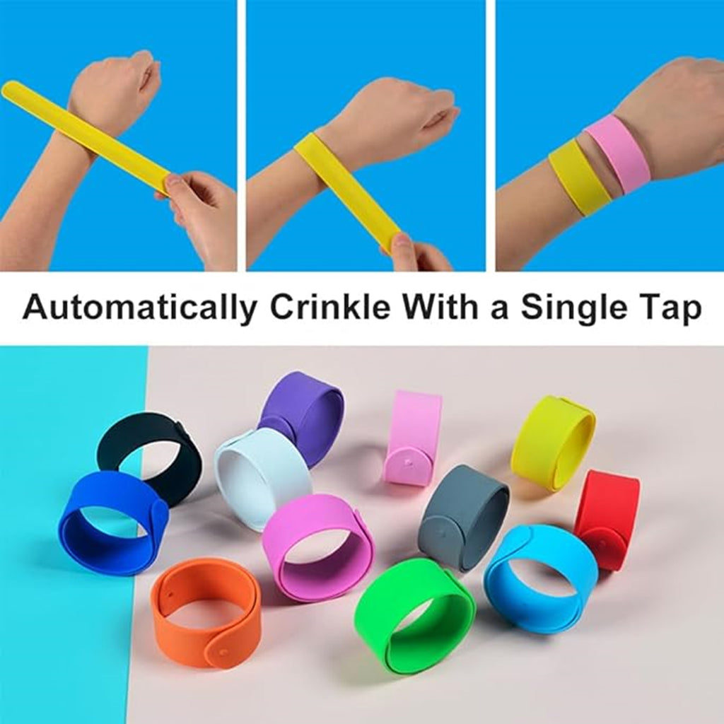 Silicone Snap Circle Movable Wrist Strap
