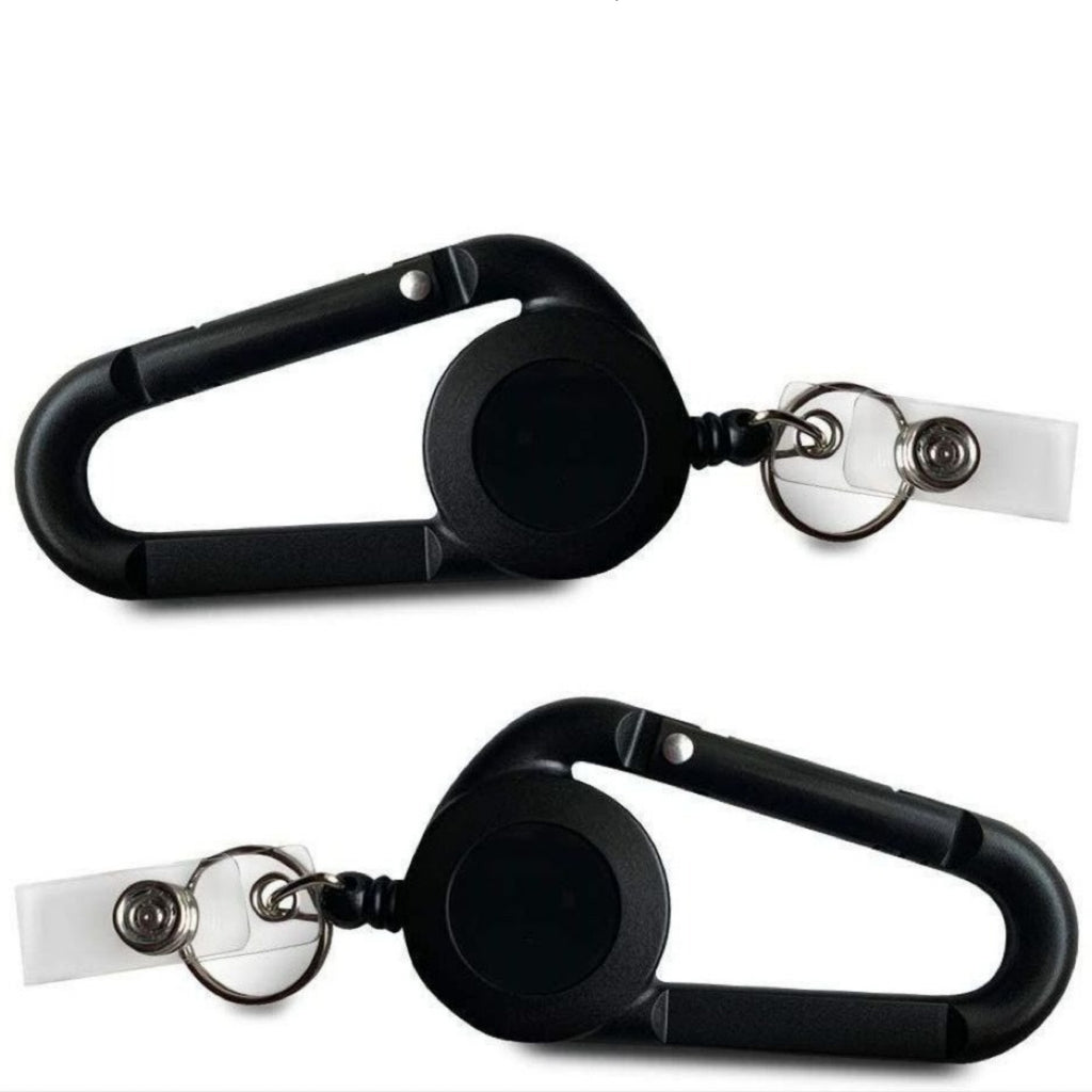 Retractable Carabiner Keychain
