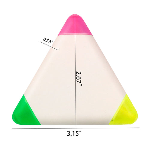3 Color Triangular Highlighter