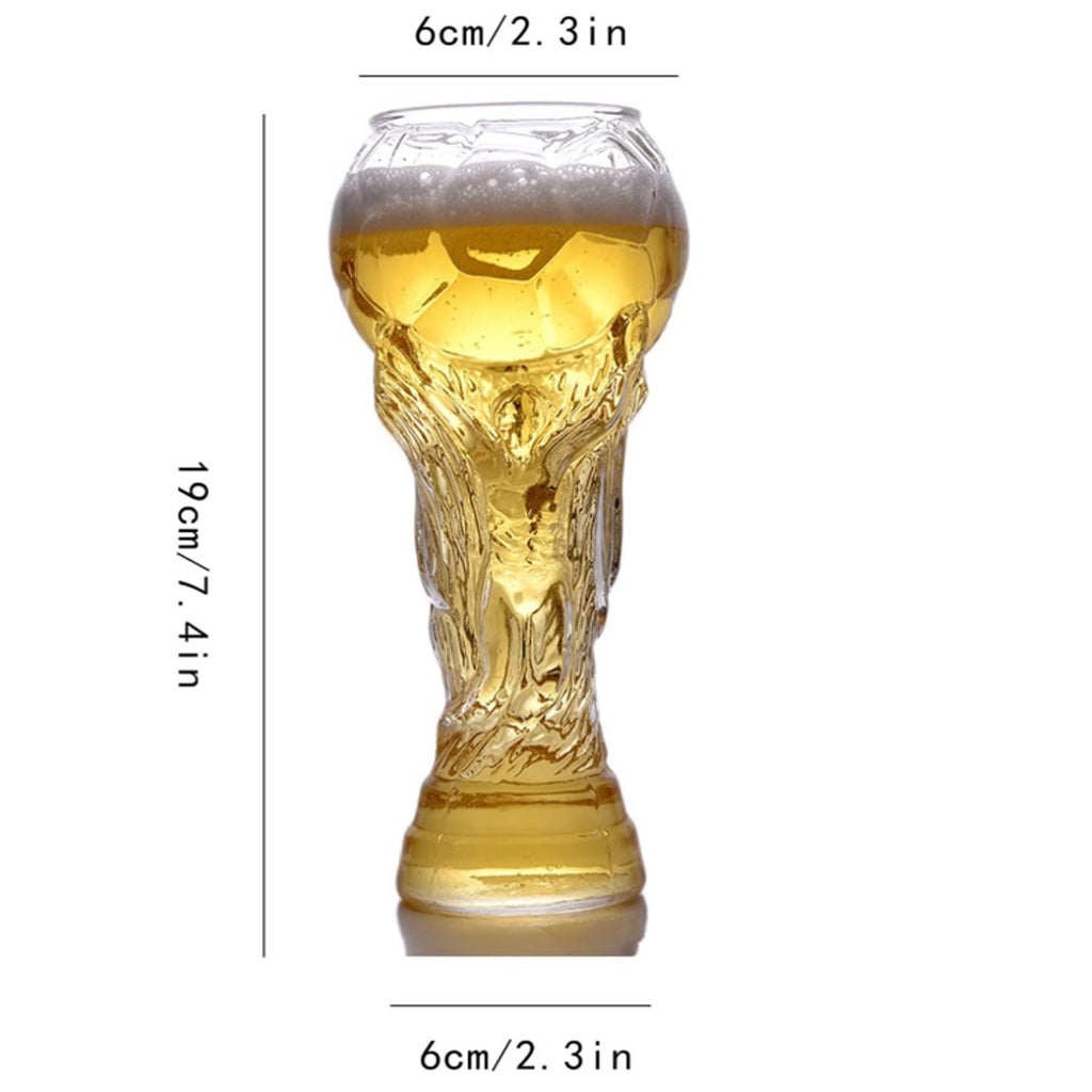 Football-Shaped Beer Glass