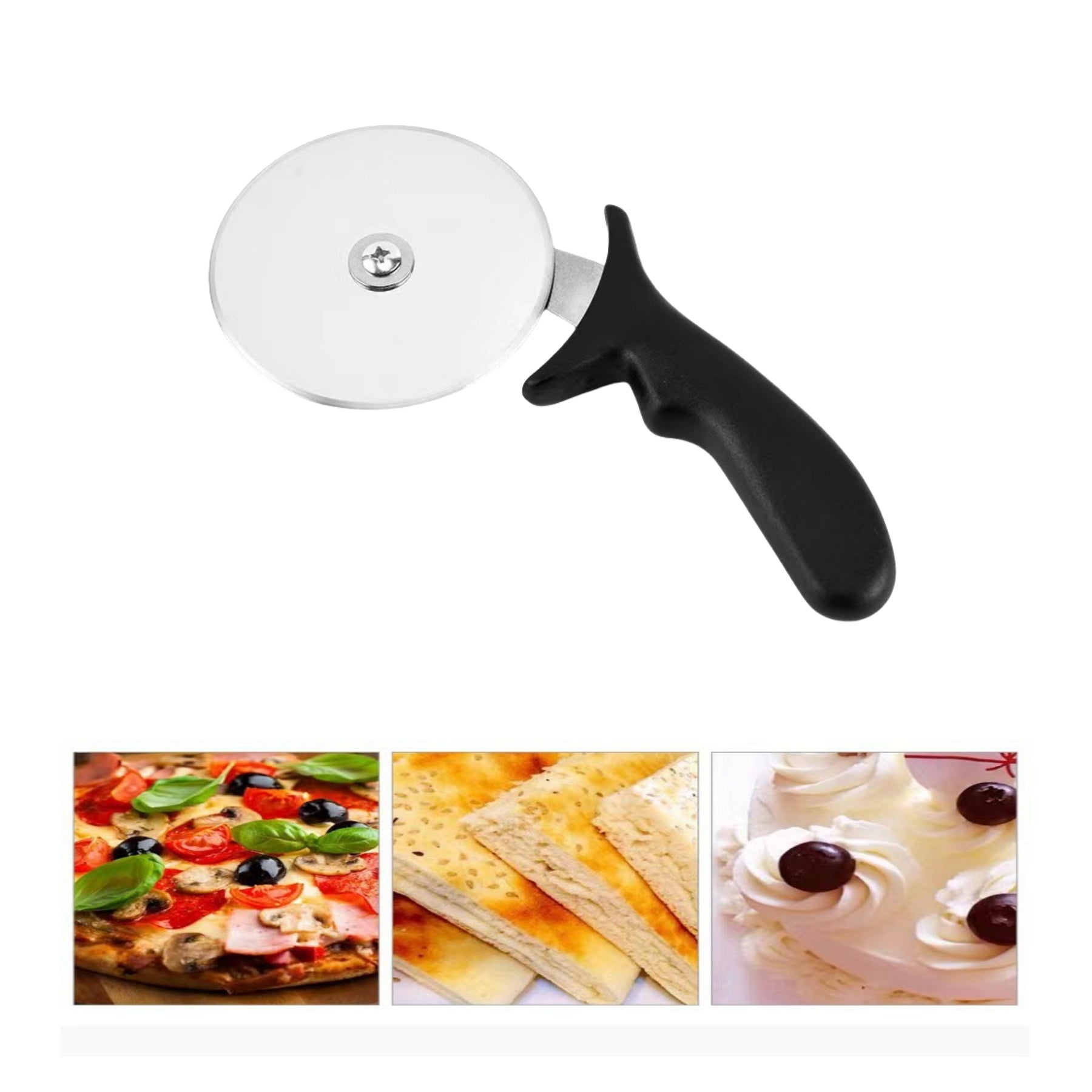 Stainless Steel Roller Pizza Cutter