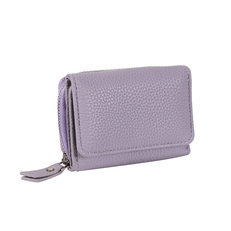 Leather Short Wallet