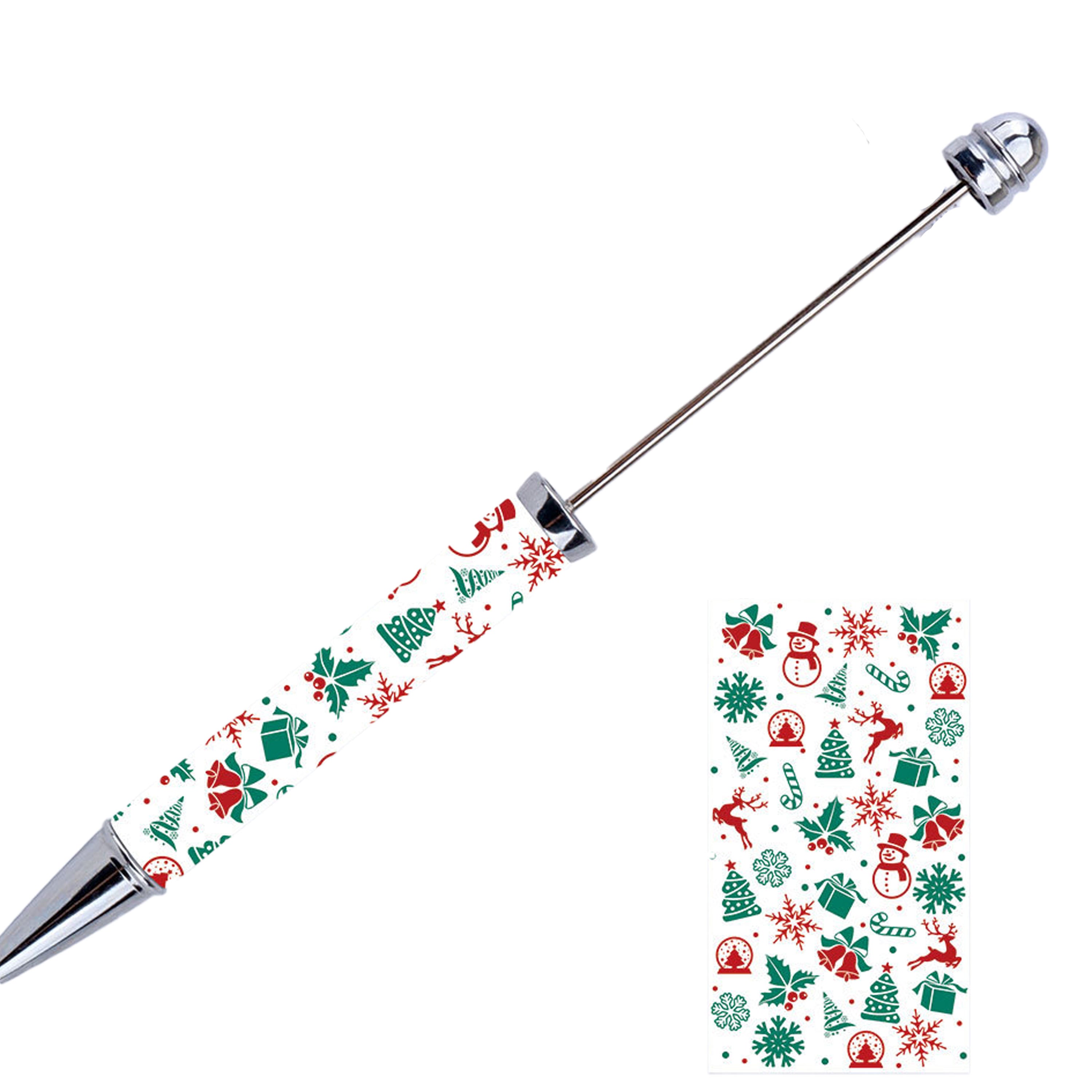 Christmas Beaded Pens