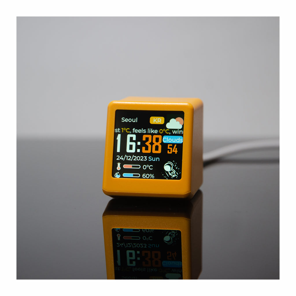 Cryptocurrency Clock