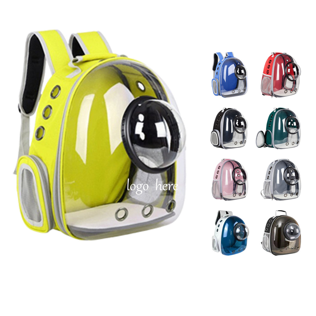 Ventilated Transparent Pet Backpack
