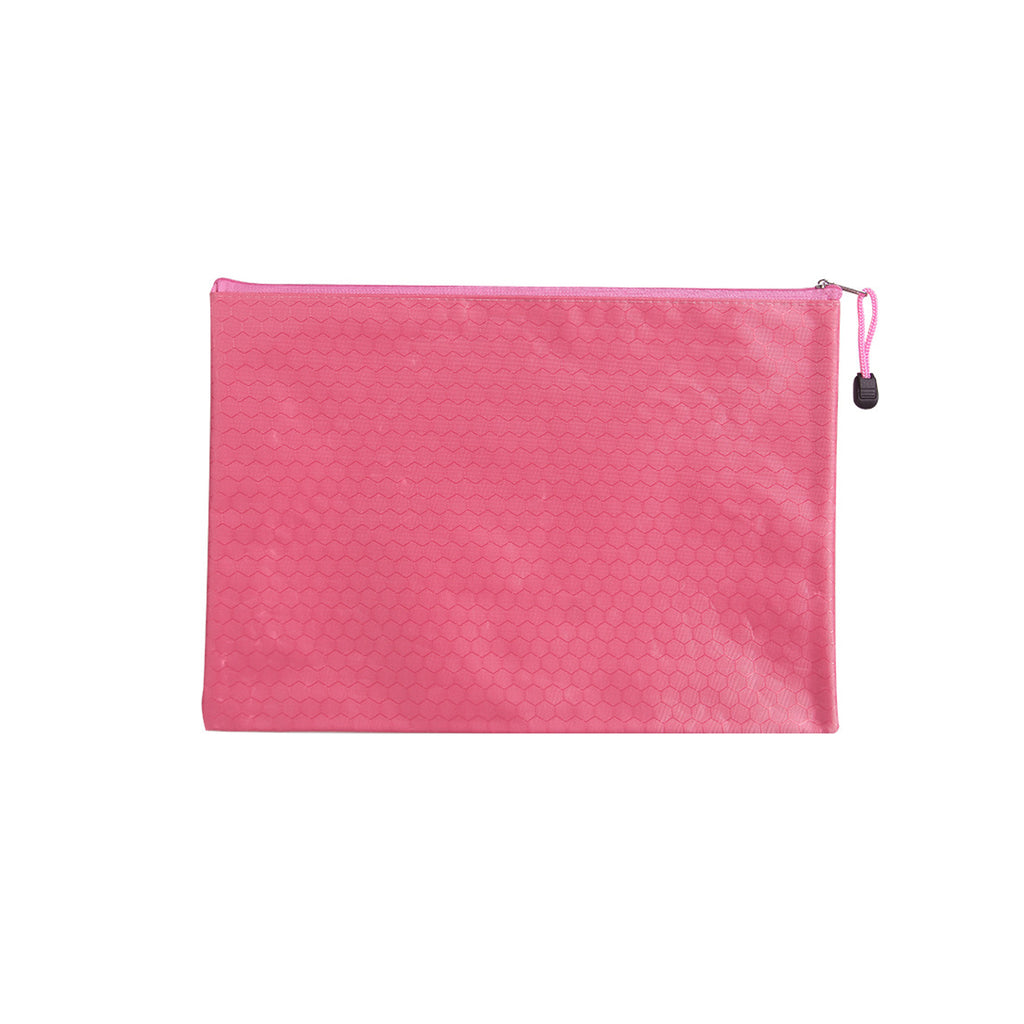 A4 Football Pattern Waterproof Zipper File Organizer