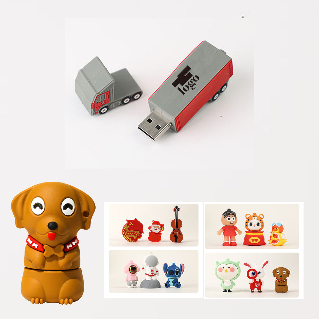 Pvc Custom Personalized Usb Flash Drive