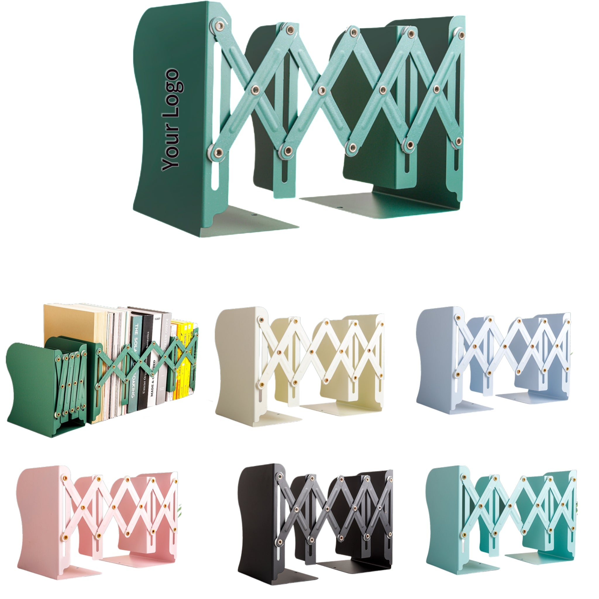Expandable Retractable Bookshelf