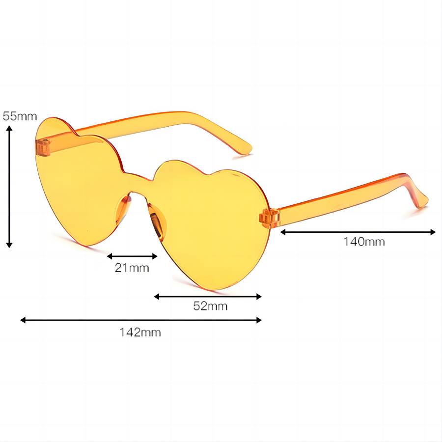 Cute Heart Sunglasses