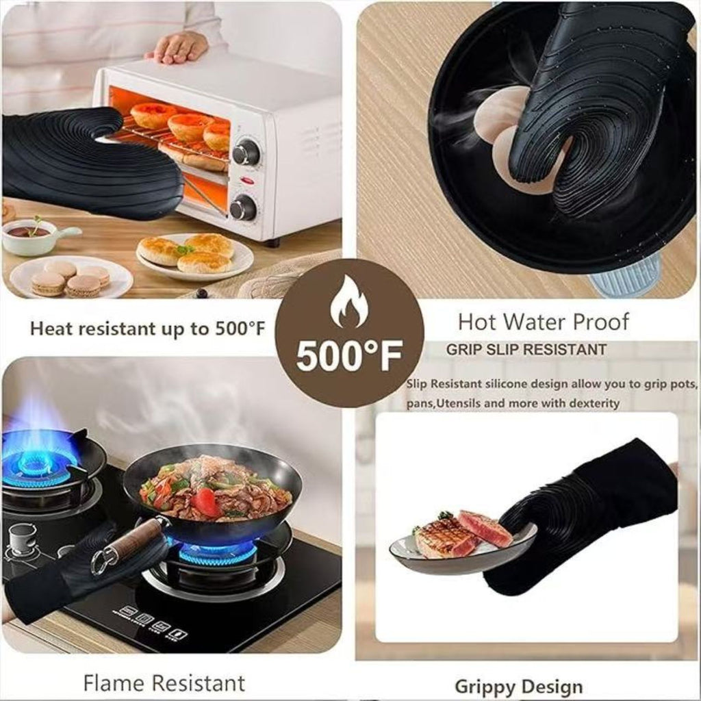 Silicone Heat Insulation Gloves