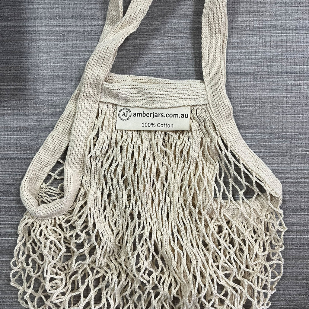 Long Portable Cotton Environmental Net Bag