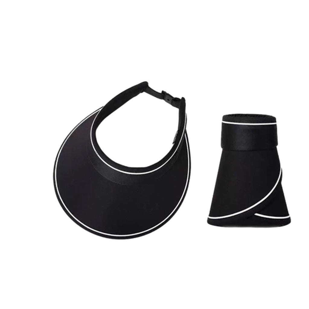 Foldable Sun Hat With Open Top