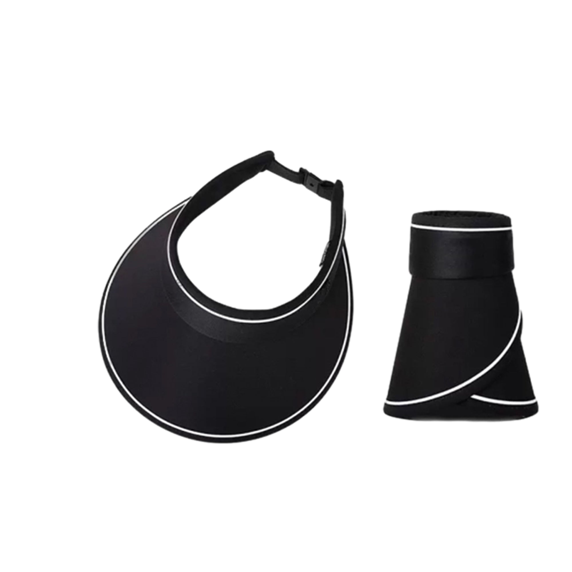 Foldable Sun Hat With Open Top