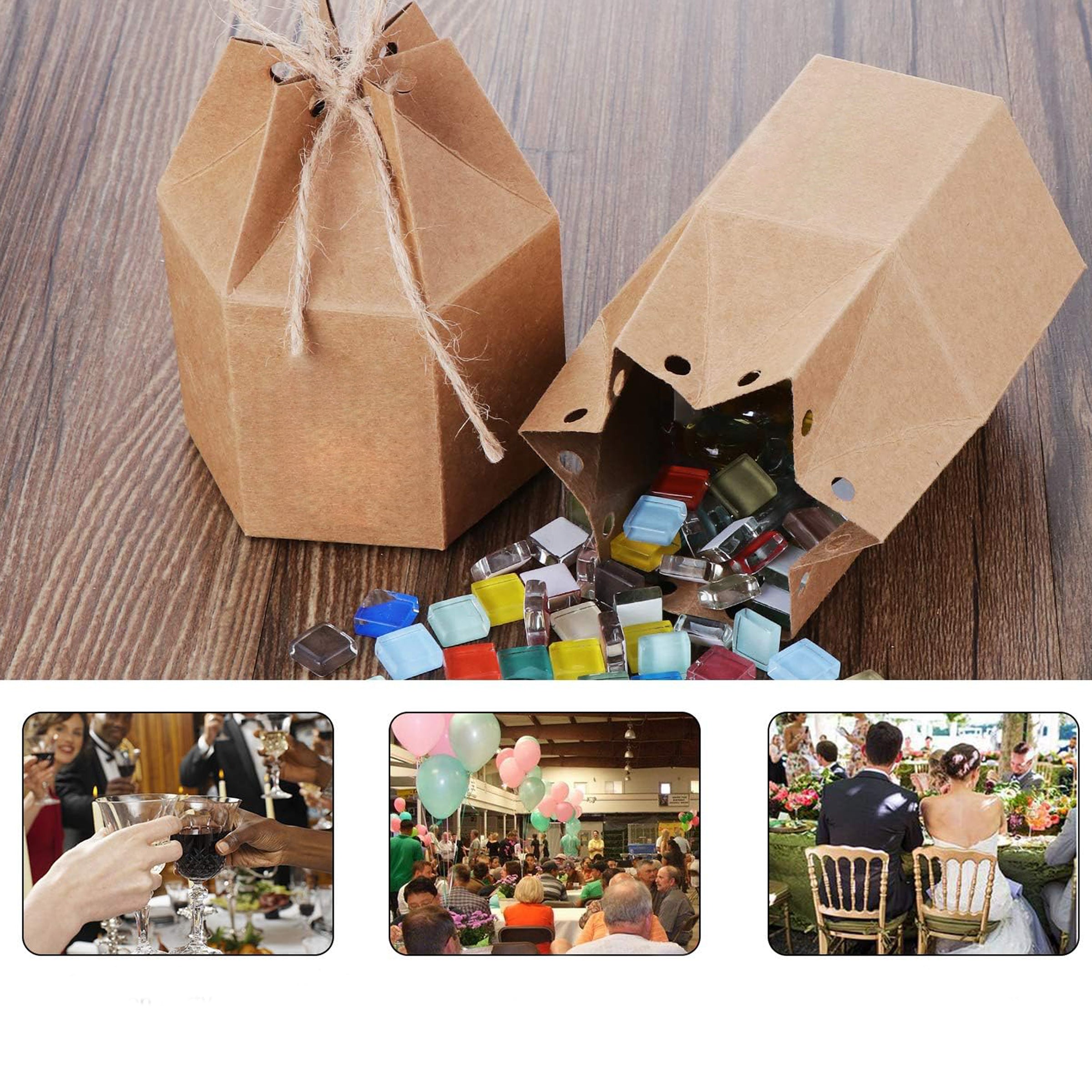 Kraft Paper Candy Box