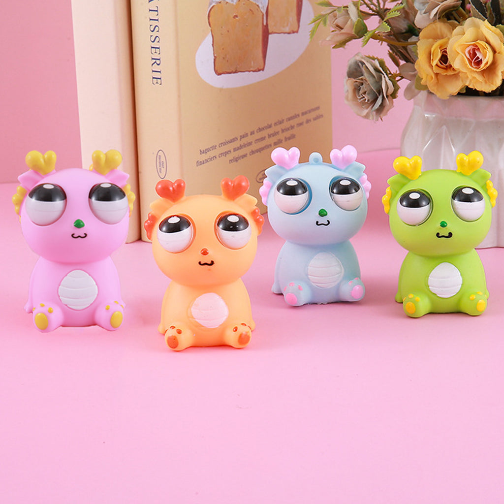 Squeeze Pop-eyed Dragon Squishy Toys for Stress Relief