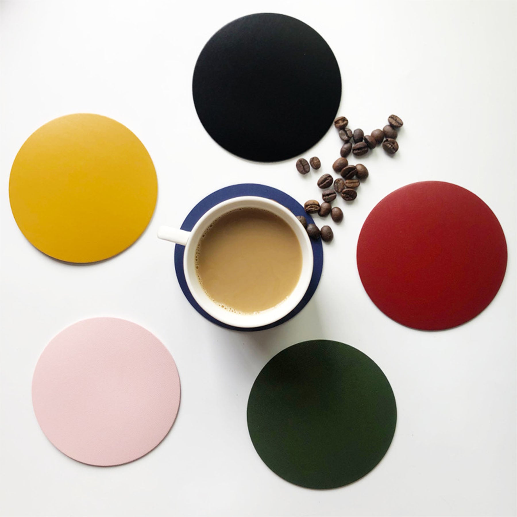 Customizable Round Coasters