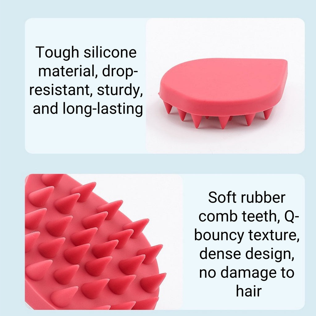 Silicone Scalp Shampoo Brush