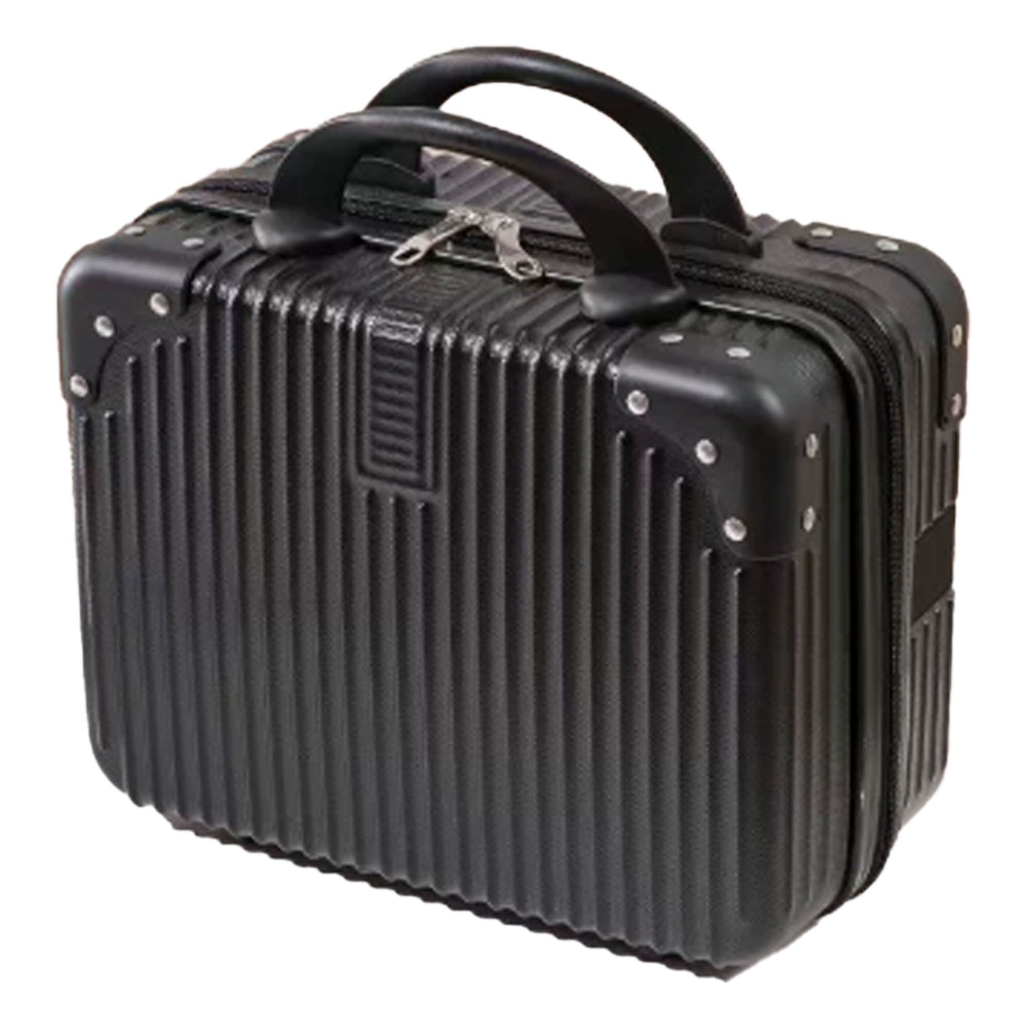 14" Retro Mini Luggage Makeup Case Portable Travel Organizer