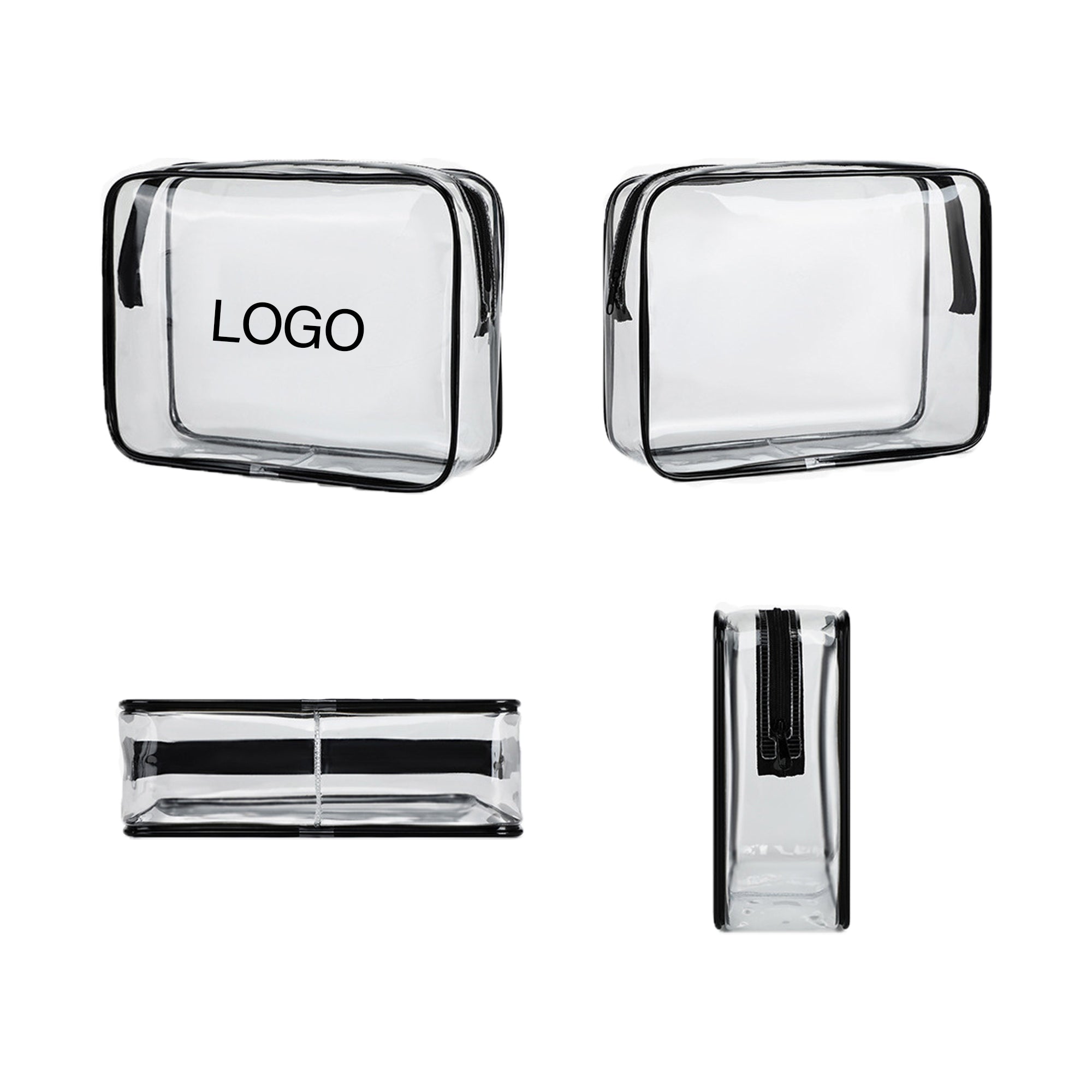 Clear PVC Travel Toiletry Bag