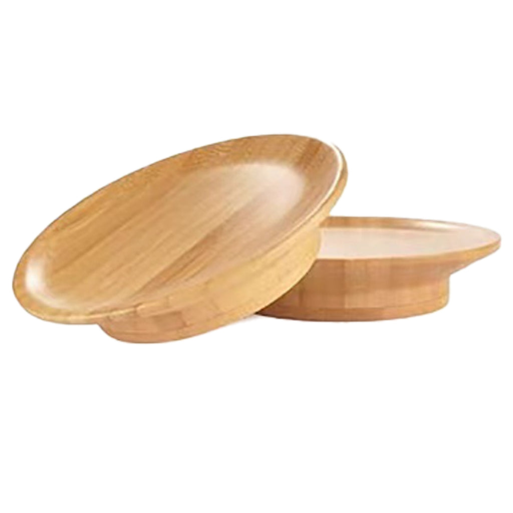 Wine Glass Lid Solid Wood Dessert Tray