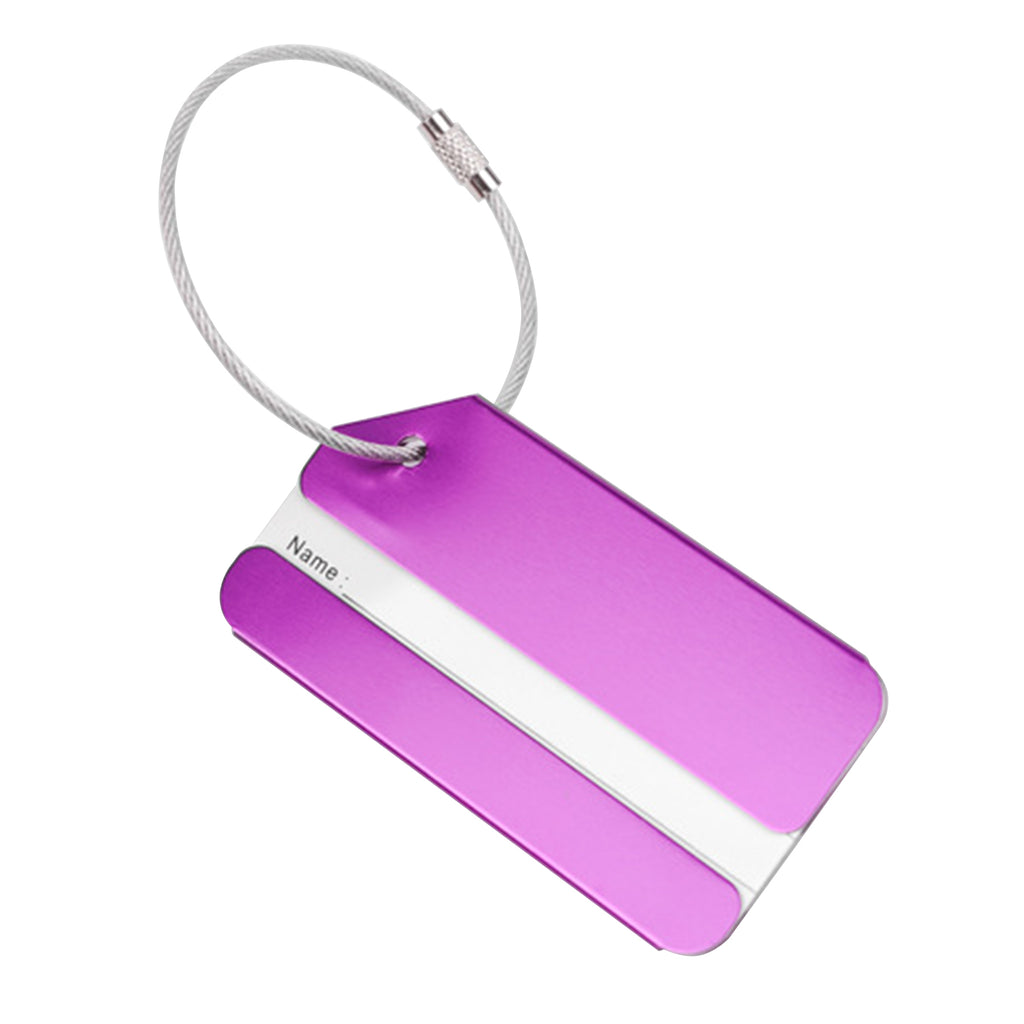 Aluminum Travel Luggage Tag