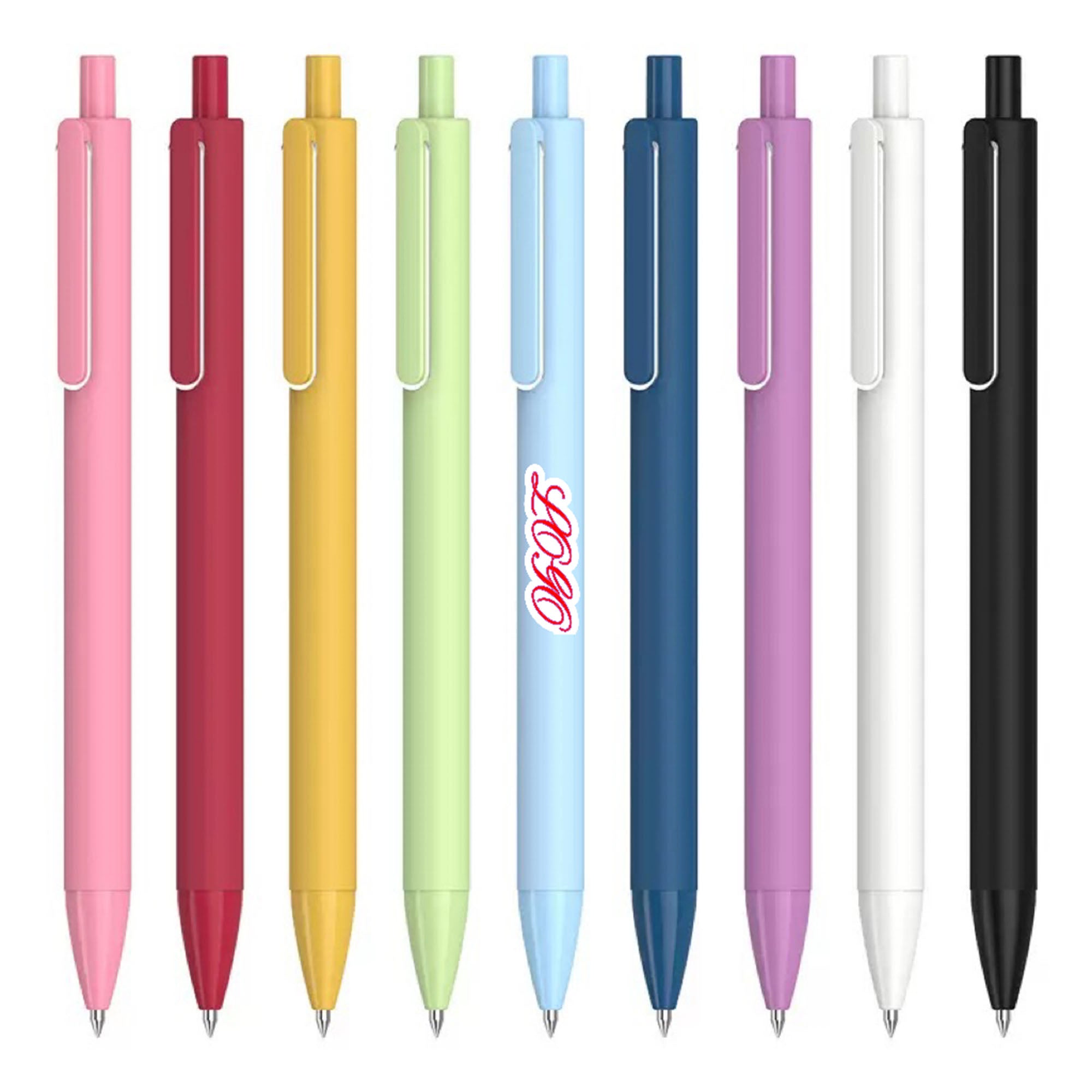 Ink 0.5 MM ABS Press Gel Pen with 4.5g Spring Weighting