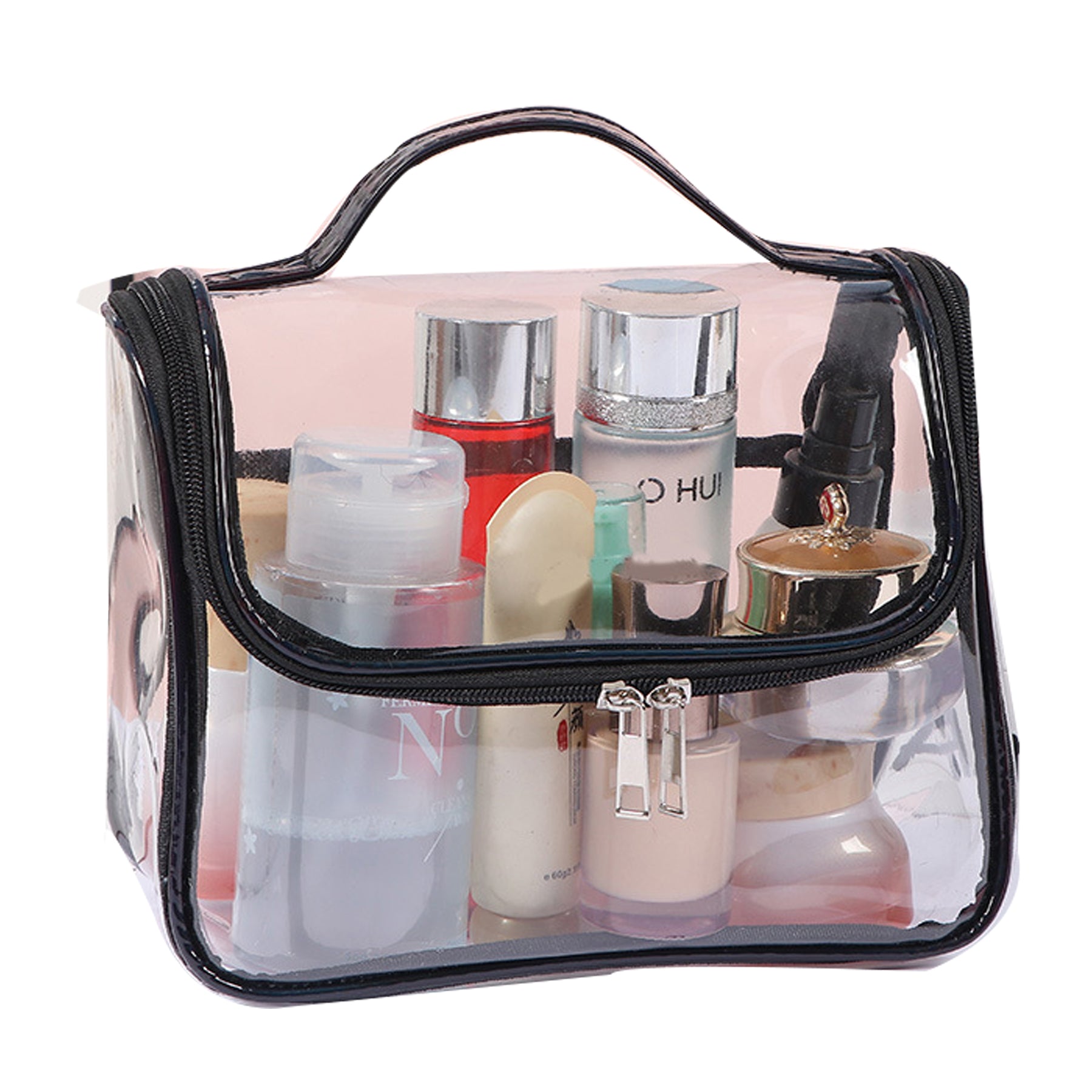 Transparent Portable Portable Simple Waterproof Storage Makeup Bag