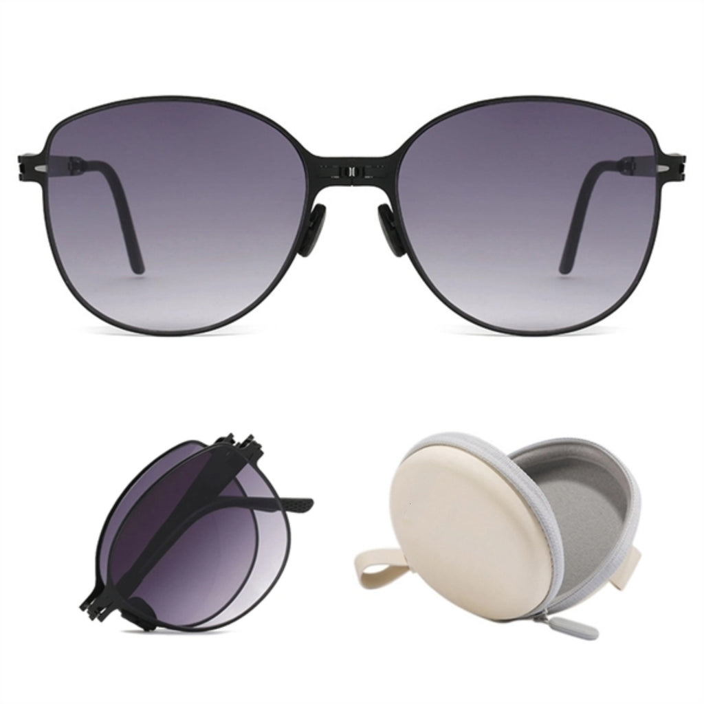 Collapsible Polarized Sunglasses W/ Case