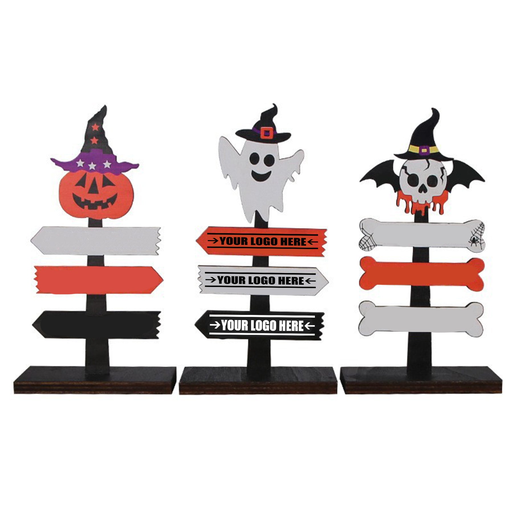 Halloween Cute Wooden Decoration