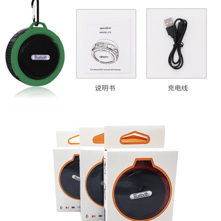 Waterproof Bluetooth Speaker, Wireless Portable Speaker