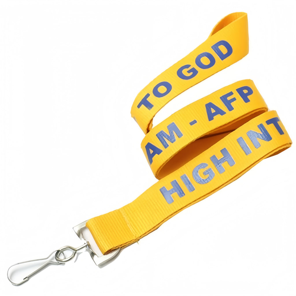 3/4" Polyester Custom Printed Lanyard