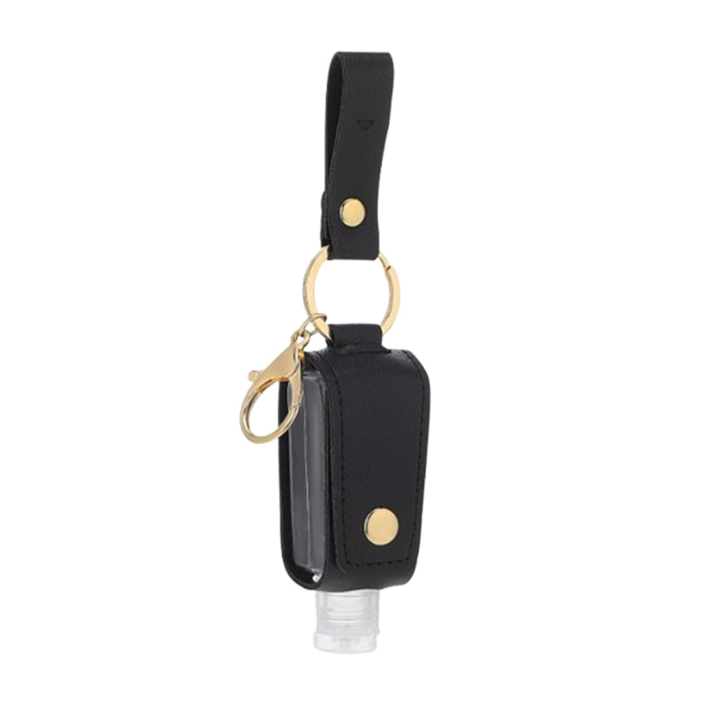 PU Leather Portable Travel Bottle Keychain
