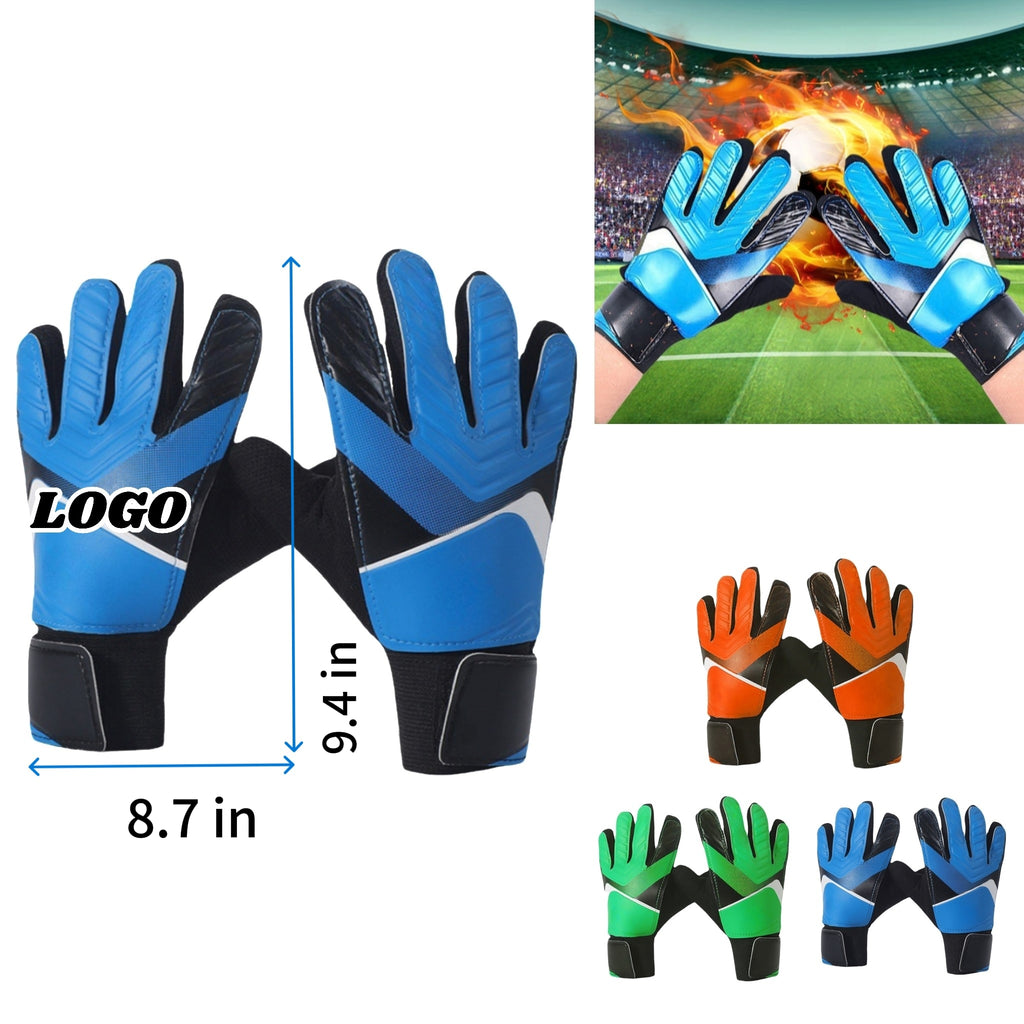 Goalkeeper Gloves Soccer Protective Palm Grip Training