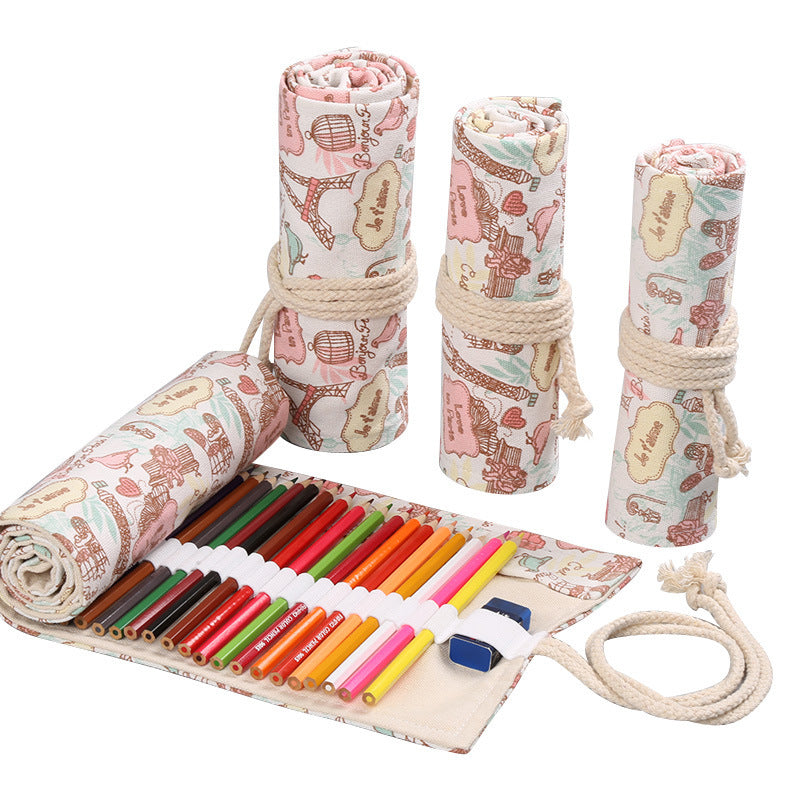 Natural Canvas Roll Large Artist Sketch Tools
