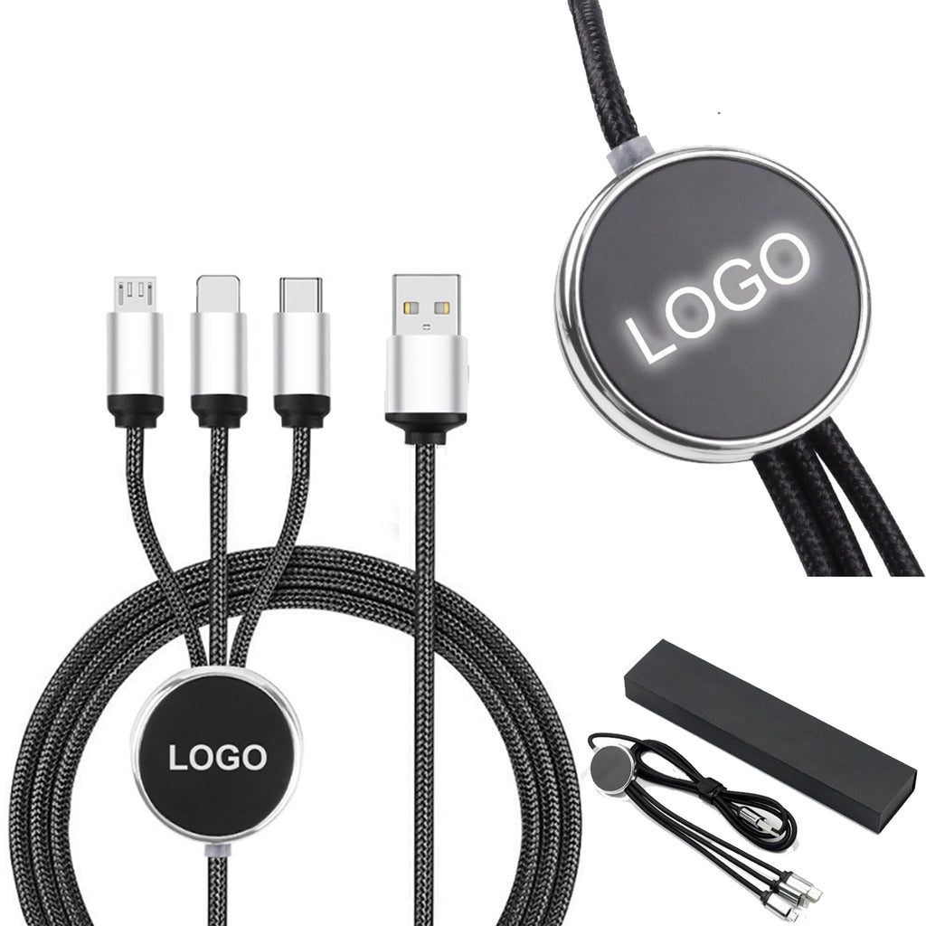 LED Luminous Logo Data Cable