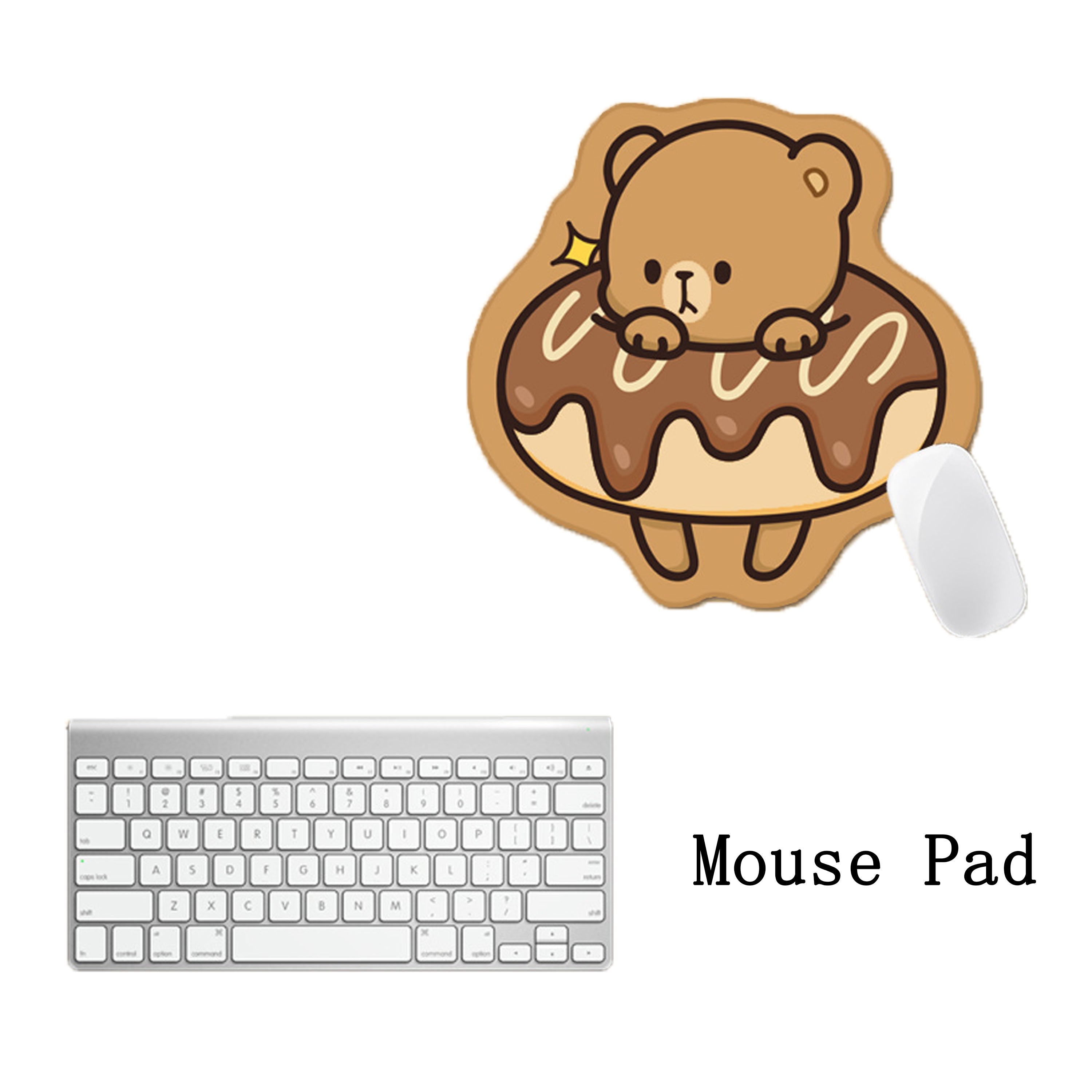 Funny Bear Mouse Pads