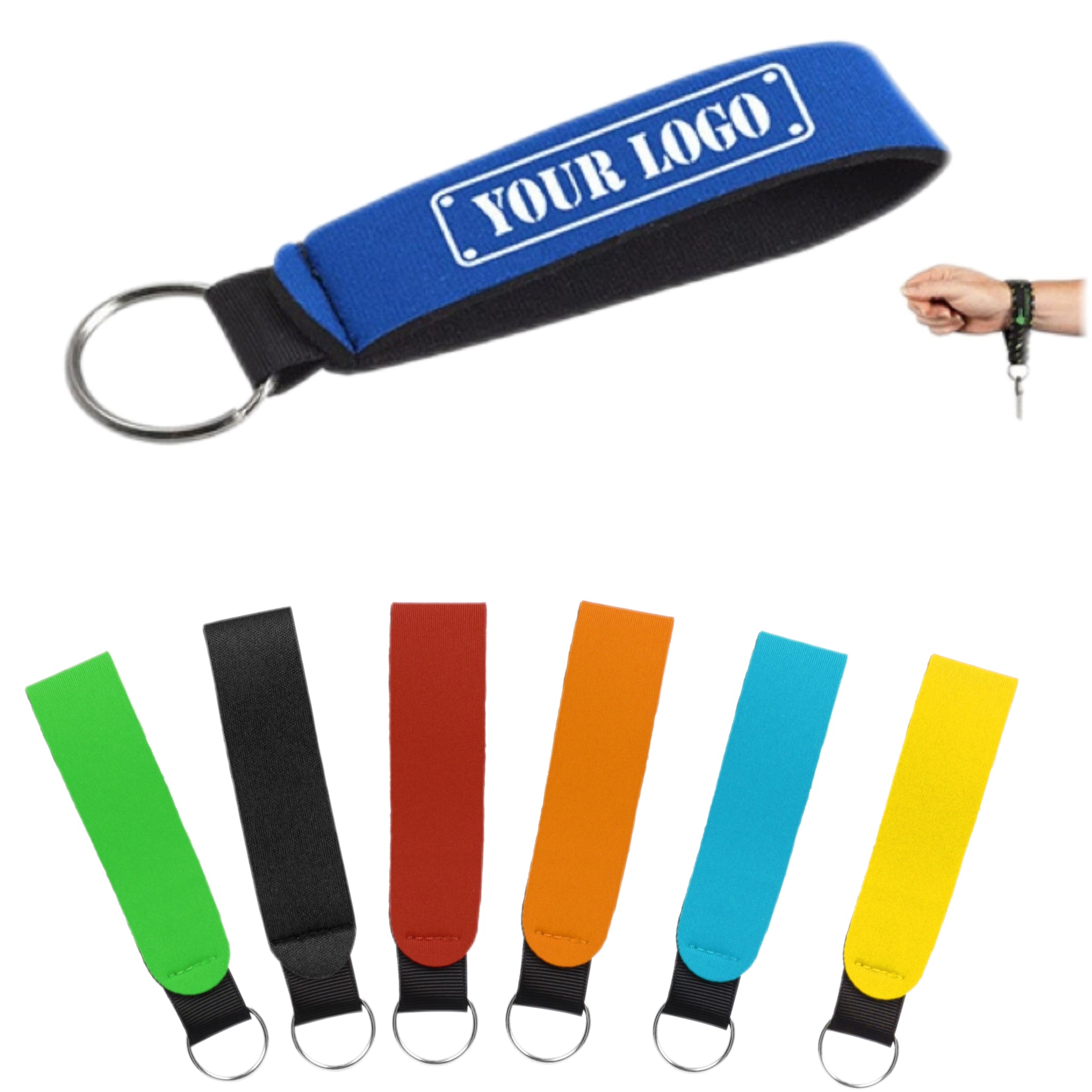 Eco-friendly Neoprene Keychain