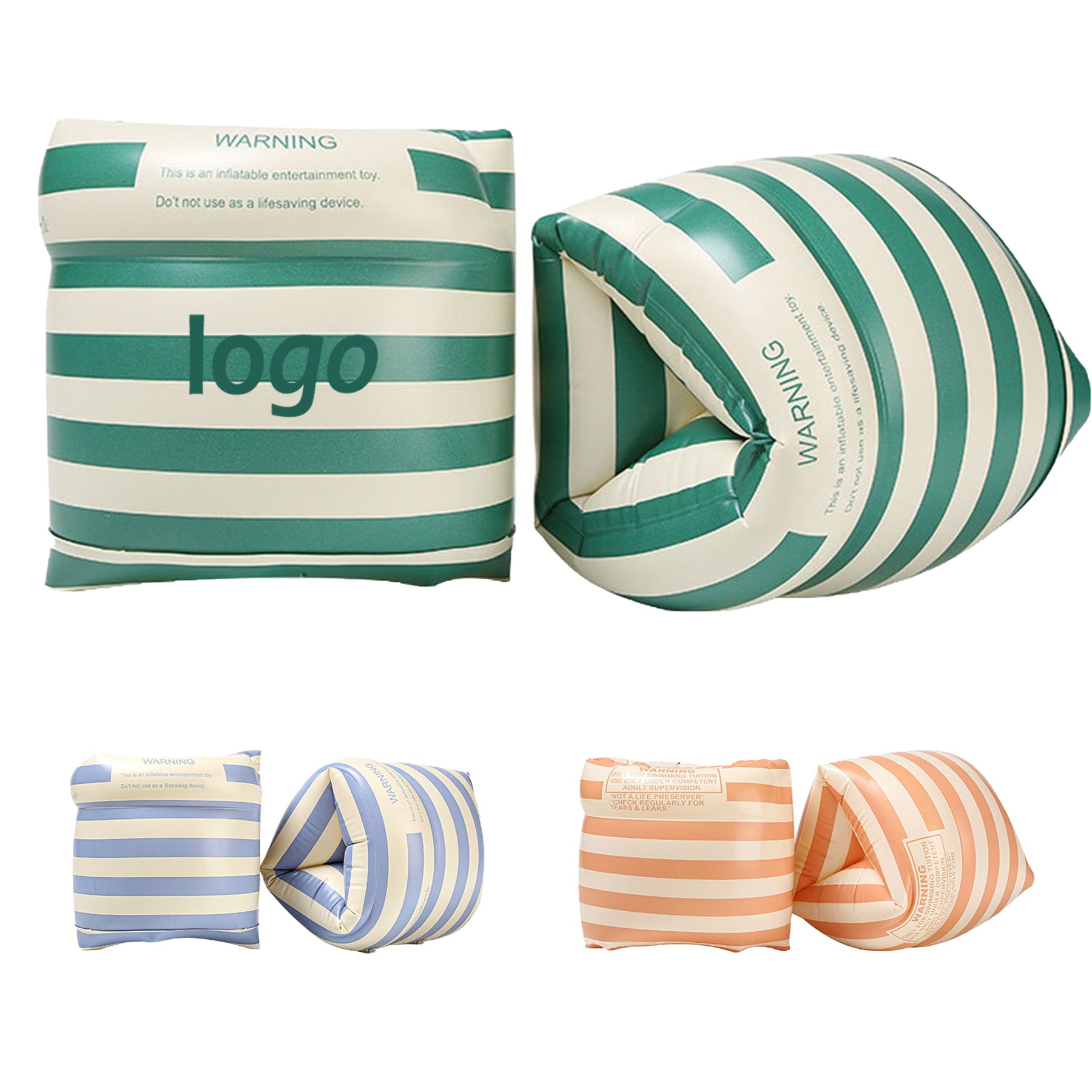 PVC Striped Swimming Arm Band