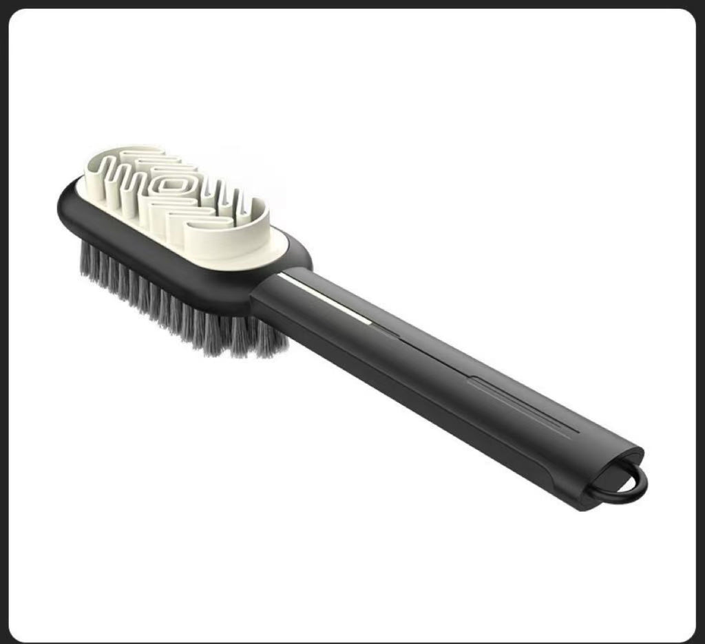 Double-Sided Shoe Brush