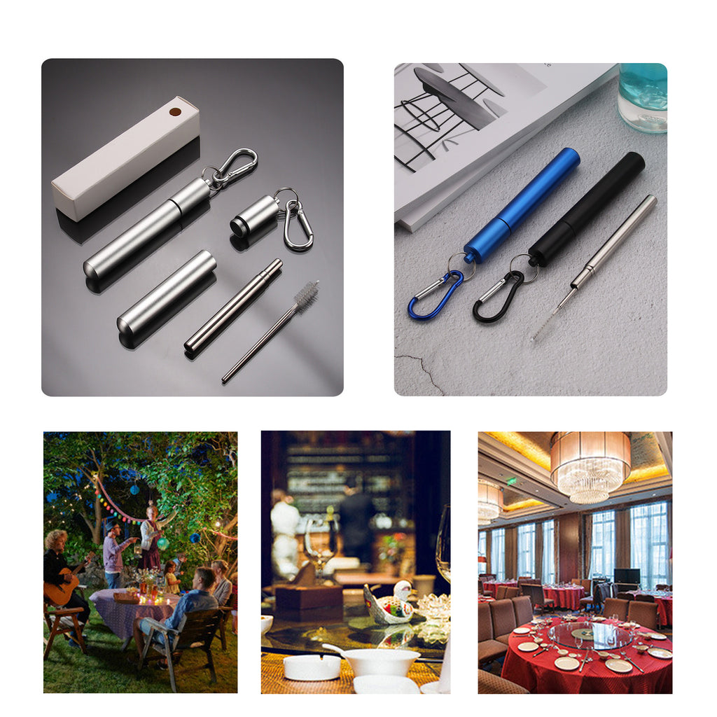 Collapsible Stainless Steel Straw