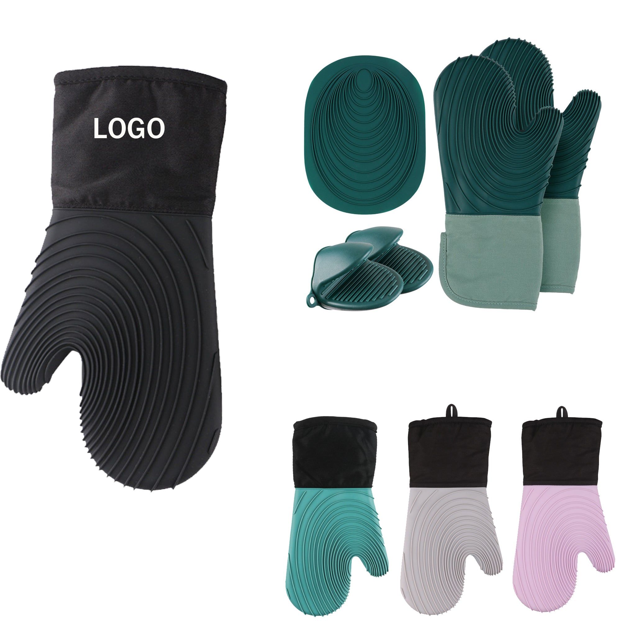 Silicone Oven Mitts